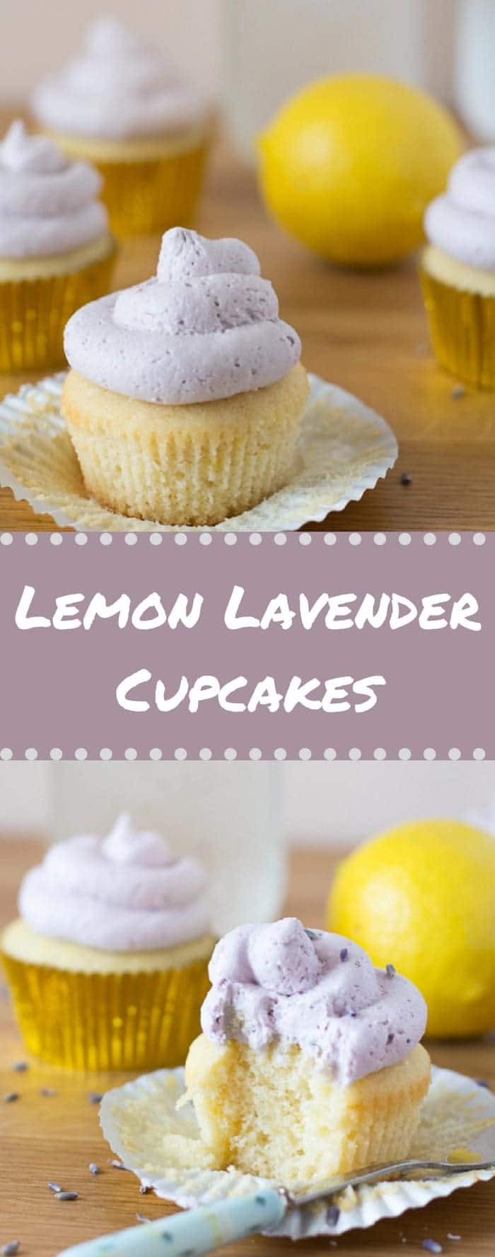 Lemon Lavender Cupcakes – Bake du Jour