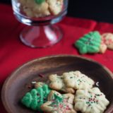 Holiday Spritz Cookies